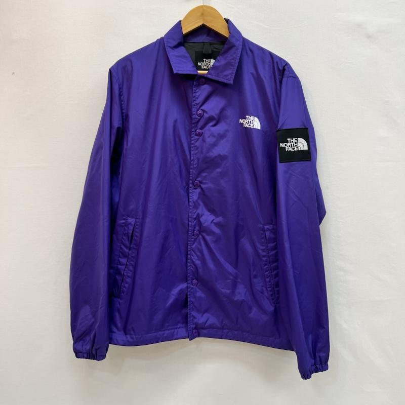 ザノースフェイス THE NORTH FACE ジャケット、上着 ジャンパー、ブルゾン NP22030 ロゴ ナイロン コーチジャケット L 紫 / パープル / purple メンズ USED 古着 中古 50161289