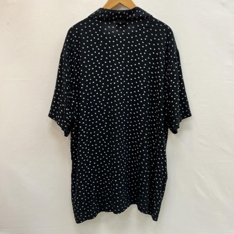 オベイ OBEY シャツ、ブラウス 半袖 薔薇 レーヨン オープンカラーシャツ アロハ XL 黒 / ブラック / black メンズ USED 古着 中古 50161297