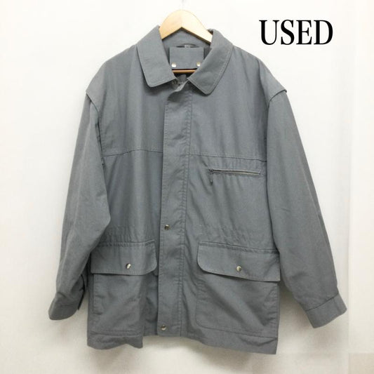 ＵＳＥＤ古着 USED/古着 ジャケット、上着 ジャンパー、ブルゾン ハーフコート　薄手ジャケット　サイズ50 50 無地 灰 / グレー / gray メンズ USED 古着 中古 50161300