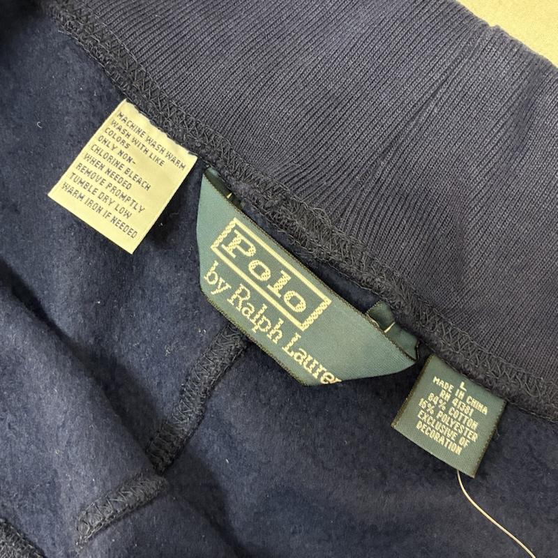 ポロバイラルフローレン Polo by RALPH LAUREN ボトムス ボトムス ポニー 刺繍 ポリエステル コットン 裏起毛 イージー スウェット パンツ L メンズ USED 古着 中古 50161306