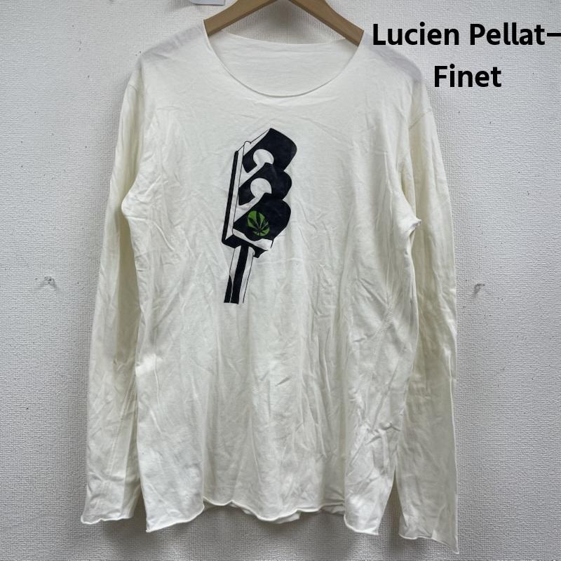 ルシアンペラフィネ Lucien Pellat-Finet Tシャツ 長袖 グラフィック 信号機 モチーフ ロング スリーブ Tシャツ M 白 / ホワイト / white メンズ USED 古着 中古 50161314