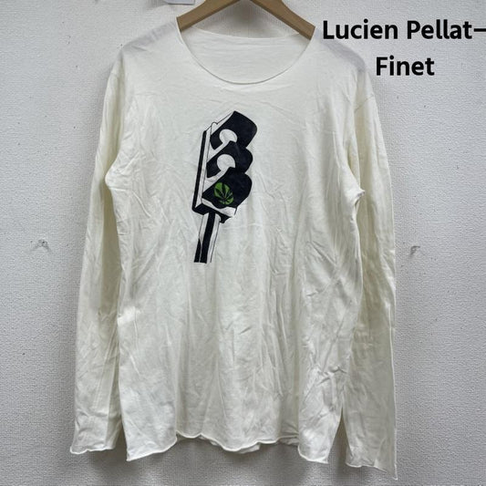ルシアンペラフィネ Lucien Pellat-Finet Tシャツ 長袖 グラフィック 信号機 モチーフ ロング スリーブ Tシャツ M 白 / ホワイト / white メンズ USED 古着 中古 50161314