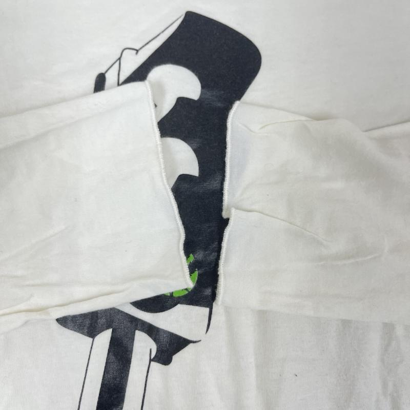 ルシアンペラフィネ Lucien Pellat-Finet Tシャツ 長袖 グラフィック 信号機 モチーフ ロング スリーブ Tシャツ M 白 / ホワイト / white メンズ USED 古着 中古 50161314