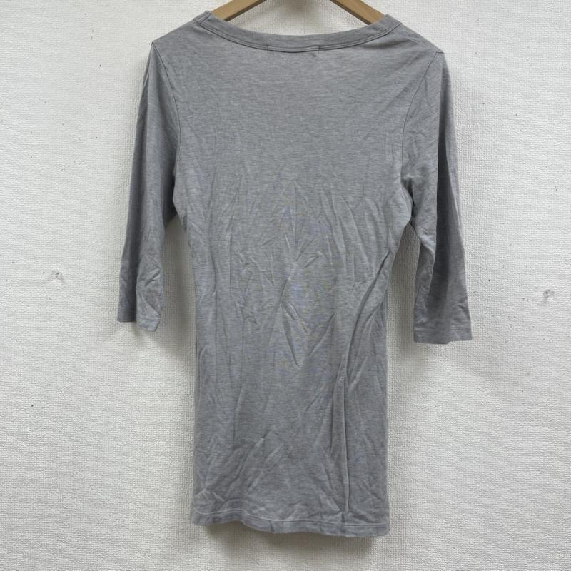 ロア－ roar カットソー 七分袖 日本製 00s archive 十字架 星 刺繍 グラフィック Tシャツ 09frlt-13 2 灰 / グレー / gray メンズ USED 古着 中古 50161317