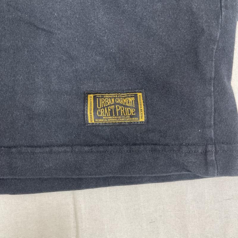 ネイバーフッド NEIGHBORHOOD Tシャツ 半袖 日本製 ALTAMONT ワッペン プリント Tシャツ 黒 / ブラック / black メンズ USED 古着 中古 50161325