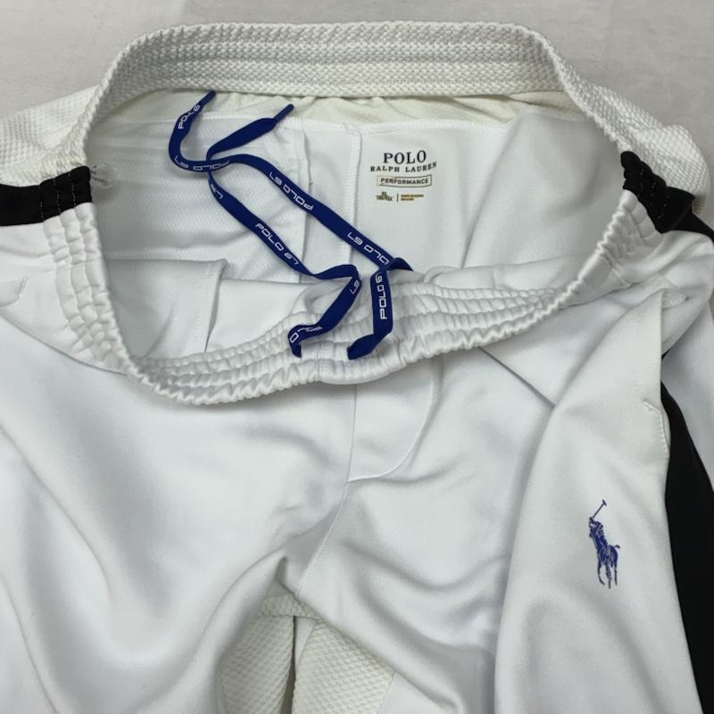 ポロラルフローレン POLO RALPH LAUREN ボトムス ボトムス ポニー プリント サイドライン 裾ジップ イージー トラックパンツ ジャージ XL メンズ USED 古着 中古 50161326