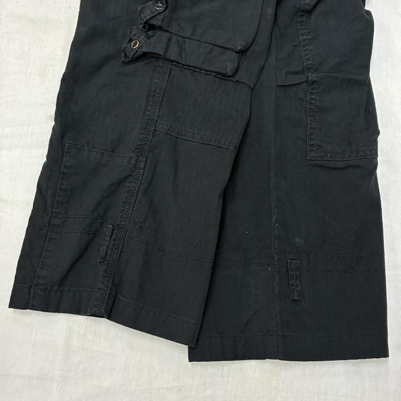 ポロバイラルフローレン Polo by RALPH LAUREN パンツ ワークパンツ、ペインターパンツ マルチポケット ダブルニー ヘリンボーン ギミック カーゴパンツ 38インチ メンズ USED 古着 中古 50161333