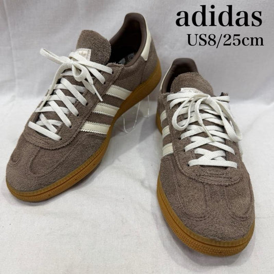 アディダス adidas スニーカー スニーカー IF6490 ハンドボール スペツィアル ブラウン/オフホワイト/ガム US8/25cm US：8 ベージュ / ベージュ / beige レディース USED 古着 中古 50161334