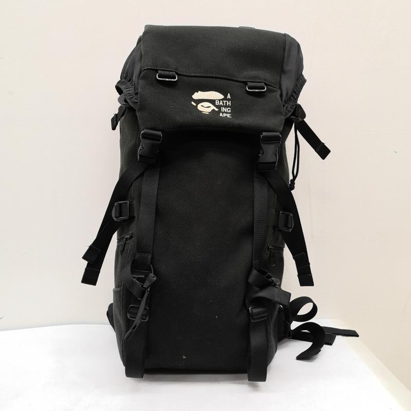 アベイシングエイプ A BATHING APE リュックサック、デイパック リュックサック、デイバッグ 90s PORTER バックパック リュック - 黒 / ブラック / black メンズ USED 古着 中古 50161335