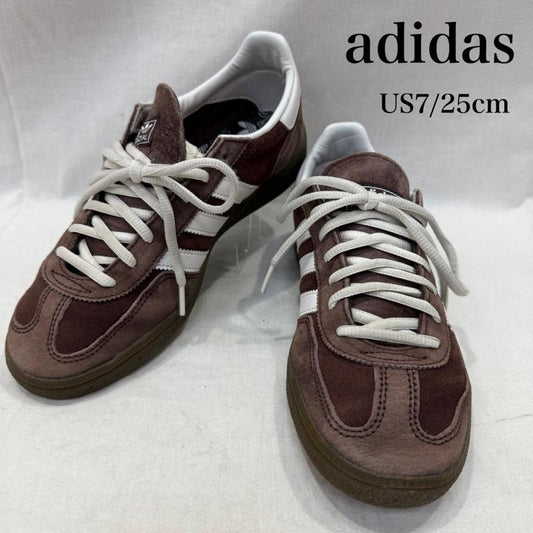アディダス adidas スニーカー スニーカー IF8914 Handball Spezial Shadow Brown/Footwear White/Gum US7/25cm US：7 ボルドー / ボルドー / レディース USED 古着 中古 50161337