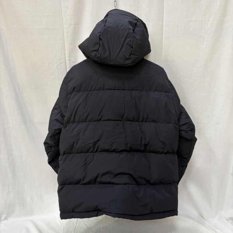 ザノースフェイス THE NORTH FACE ジャケット、上着 ダウンジャケット ndw92531 CAMP SIERRA SHORT black XL ダブルジップ フード取り外し可能 XL ロゴ、文字 黒 / ブラック / black レディース USED 古着 中古 50161339
