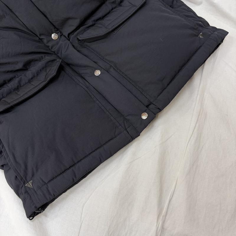 ザノースフェイス THE NORTH FACE ジャケット、上着 ダウンジャケット ndw92531 CAMP SIERRA SHORT black XL ダブルジップ フード取り外し可能 XL ロゴ、文字 黒 / ブラック / black レディース USED 古着 中古 50161339