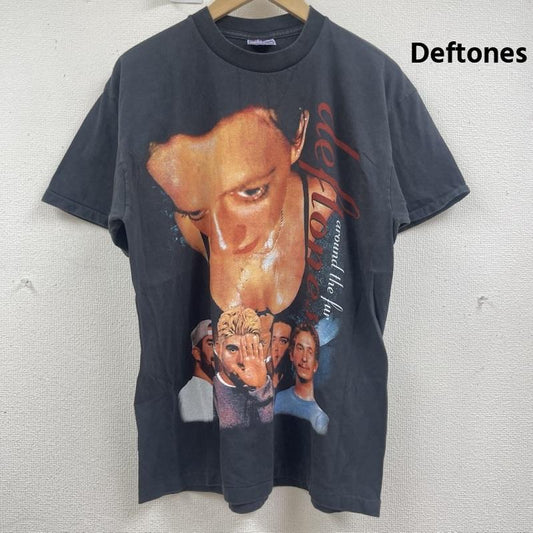 古着 USED Tシャツ 半袖 Deftones Around the Fur ヴィンテージ バンド Tシャツ L 黒 / ブラック / black メンズ USED 古着 中古 50161342