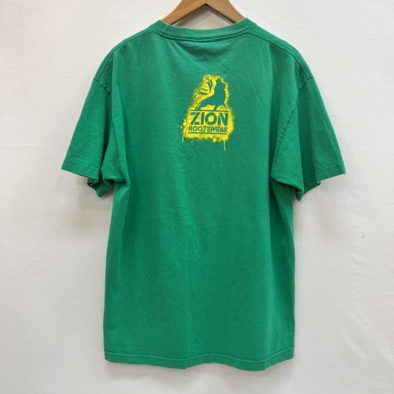 古着 USED Tシャツ 半袖 00s Zion Rootswear BOB MARLEY ボブ・マーリー Tシャツ L 緑 / グリーン / green メンズ USED 古着 中古 50161356