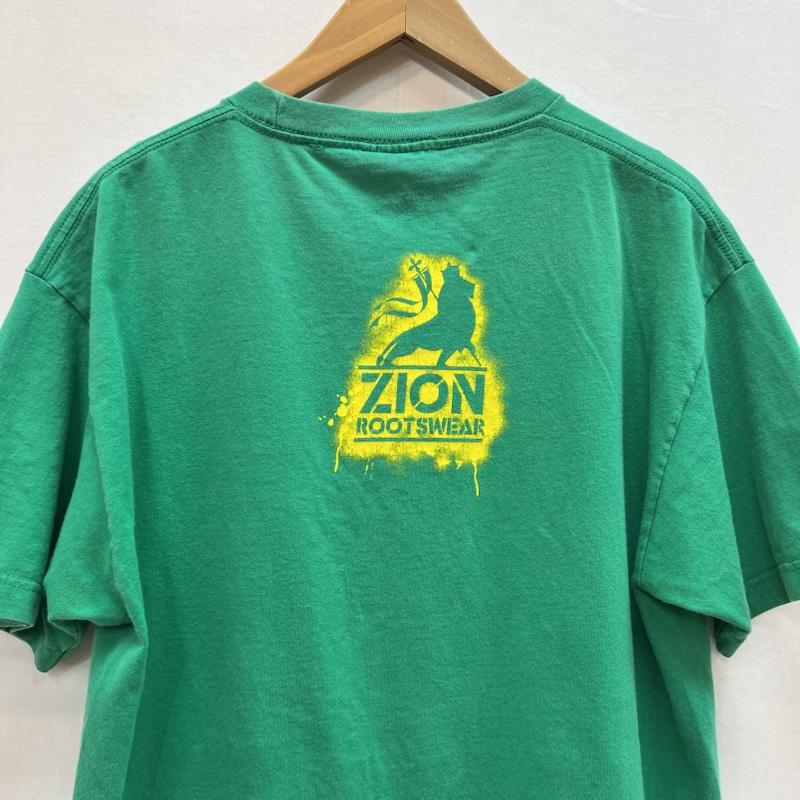 古着 USED Tシャツ 半袖 00s Zion Rootswear BOB MARLEY ボブ・マーリー Tシャツ L 緑 / グリーン / green メンズ USED 古着 中古 50161356