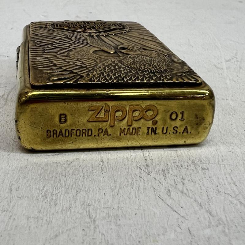 ハーレーダビッドソン Harley-Davidson ファッション小物 喫煙グッズ 00s ZIPPO イーグル ブラス オイルライター - メンズ USED 古着 中古 50161385