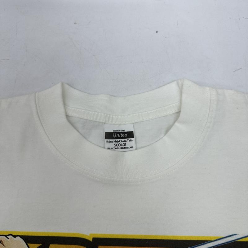 古着 USED Tシャツ 半袖 United Athle キャプテン翼 アニメ プリント Tシャツ L 白 / ホワイト / white メンズ USED 古着 中古 50161387