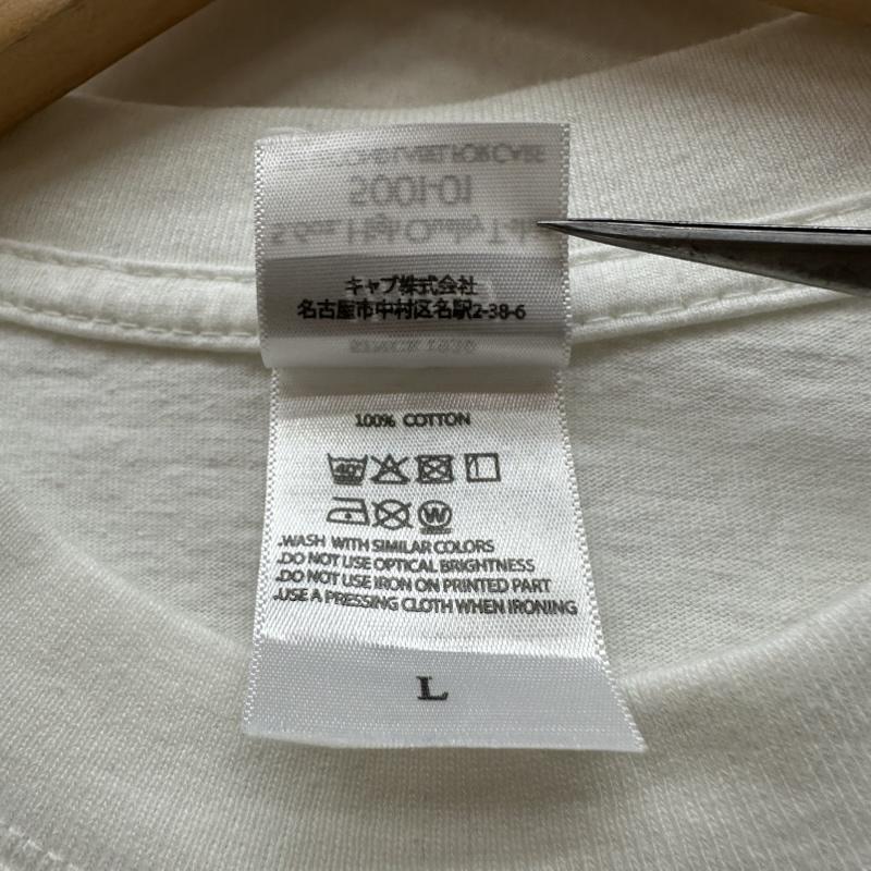 古着 USED Tシャツ 半袖 United Athle キャプテン翼 アニメ プリント Tシャツ L 白 / ホワイト / white メンズ USED 古着 中古 50161387
