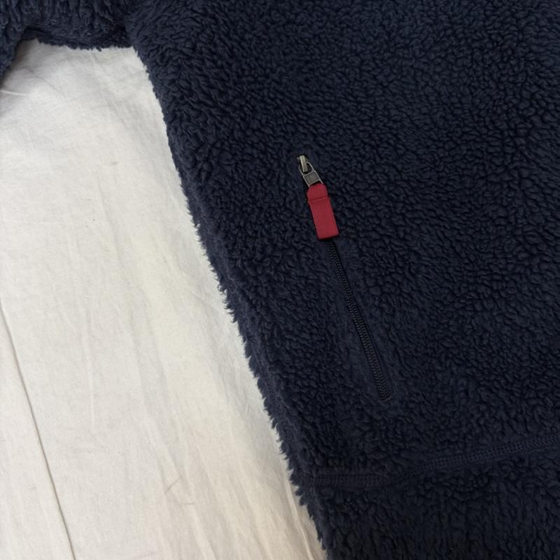 パタゴニア patagonia ジャケット、上着 ジャンパー、ブルゾン 23056FA22 CLASSIC RETRO X JACKET navy×red L L ロゴ、文字 紺 / ネイビー / navy X えんじ / ワインレッド / dark red メンズ USED 古着 中古 50161390