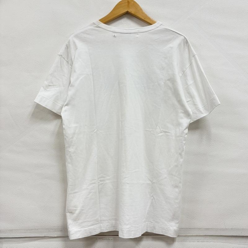 コムデギャルソン COMME des GARCONS Tシャツ 半袖 PLAY プレイ ハート 半袖 Tシャツ ロゴ プリント ワッペン パッチ XL ロゴ、文字 X プリント X 刺繍 白 / ホワイト / white X 黒 / ブラック / black メンズ USED 古着 中古 50161401