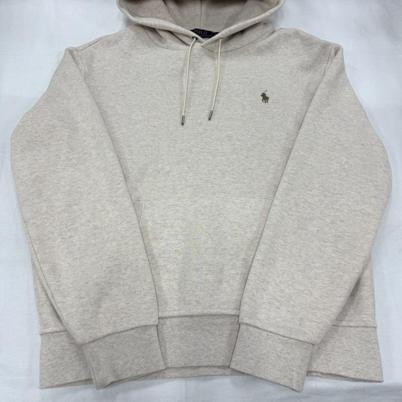 ポロラルフローレン POLO RALPH LAUREN パーカー 長袖 パーカー スウェット プルオーバー フーディー ポニー刺繡 SP S ワンポイント X ロゴ、文字 X 刺繍 ナチュラル / ナチュラル / メンズ USED 古着 中古 50161403