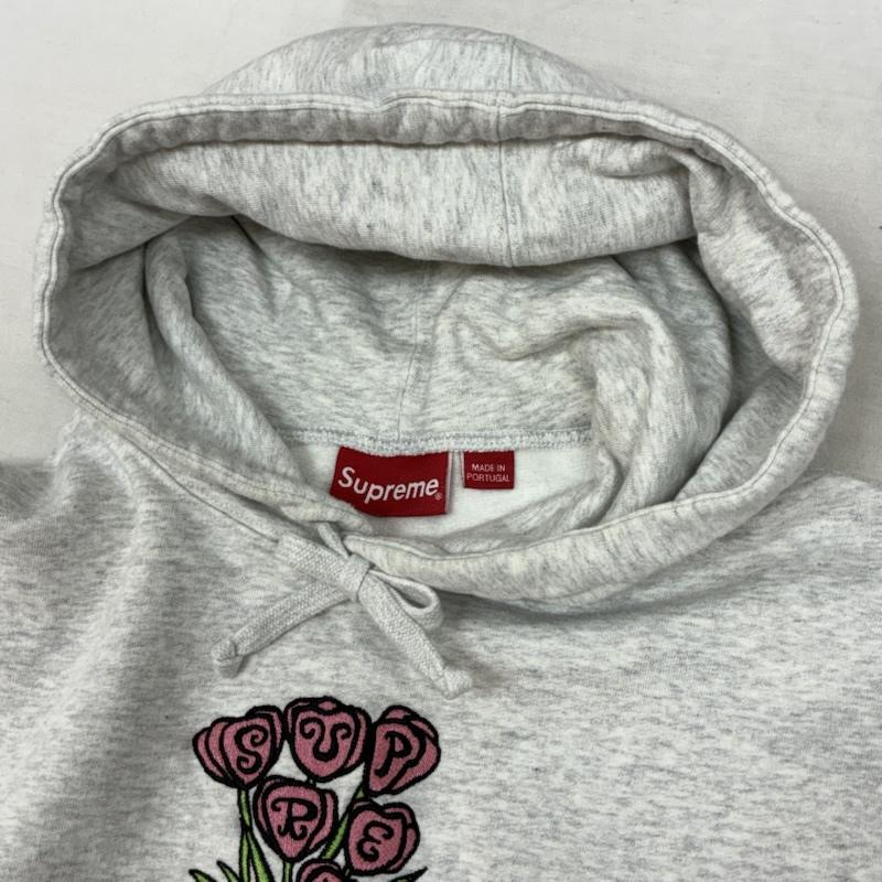 シュプリーム Supreme パーカー 長袖 2018FW Flowers Hooded Sweatshirt フラワー フーデッド スウェット シャツ S メンズ USED 古着 中古 50161424