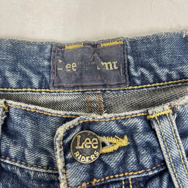 ティーエムティー TMT パンツ デニム、ジーンズ 日本製 Y2k スタッズ タータンチェック柄 パッチワーク ストレート ジーンズ 32インチ インディゴ / インディゴ / Indigo メンズ USED 古着 中古 50161435