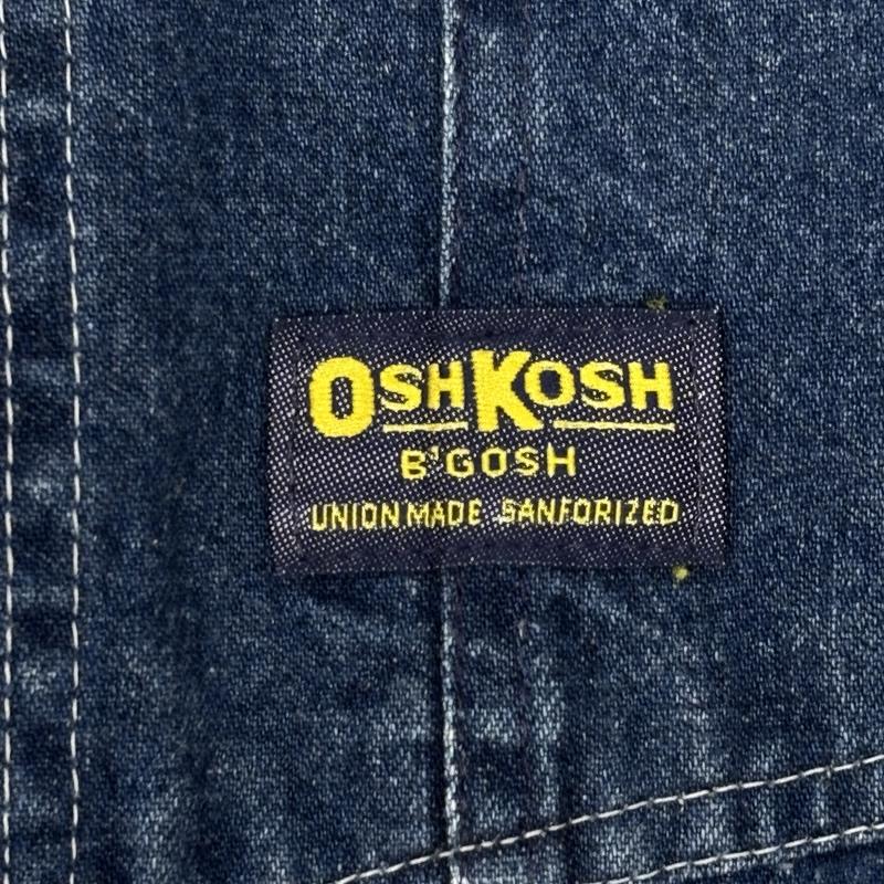 オシュコシュビゴッシュ OSHKOSHB GOSH サロペット・オーバーオール サロペット、オーバーオール 70年代 ビンテージ USA製 デニム オーバーオール 42TALON タロン つなぎ 70s VINTAGE - メンズ USED 古着 中古 50161438