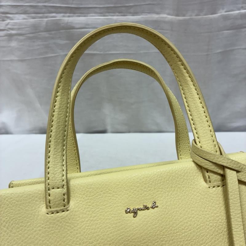 アニエス・ベー agnes b. ショルダーバッグ ショルダーバッグ ポーチ付き レザー 2WAY ハンド ショルダー バッグ 斜め掛け 手持ち ロゴ チャーム - レディース USED 古着 中古 50161443