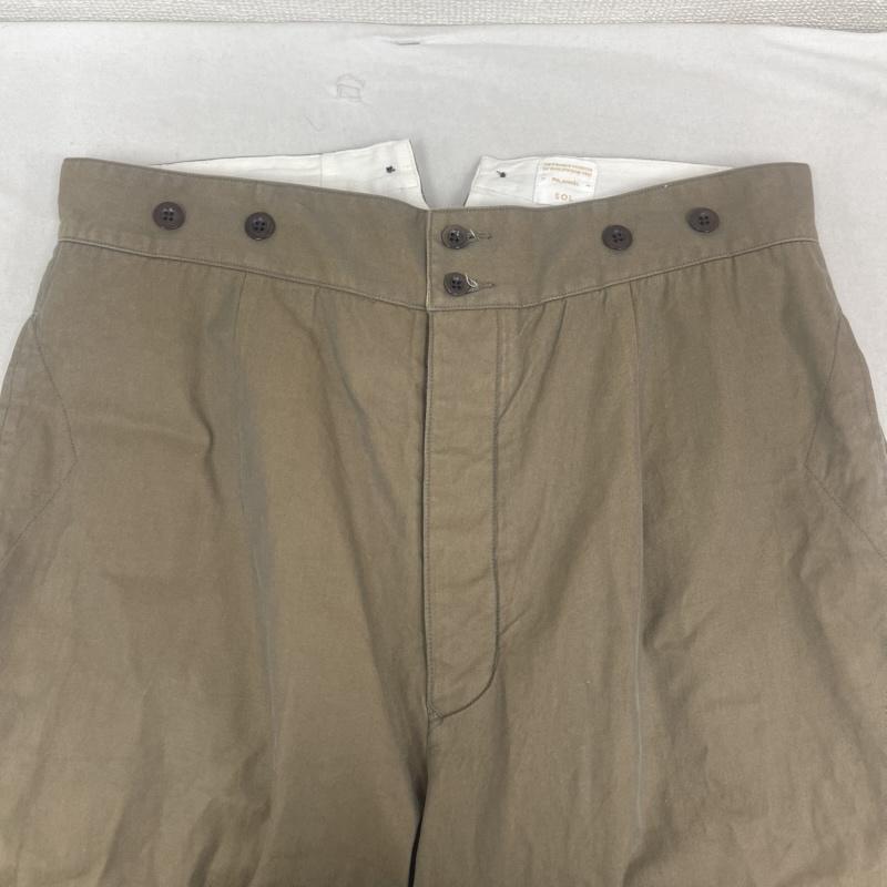 古着 USED パンツ ワークパンツ、ペインターパンツ Phlannel SOL バック アジャスター ワイド チノパンツ カーキオリーブ / カーキオリーブ / メンズ USED 古着 中古 50161459