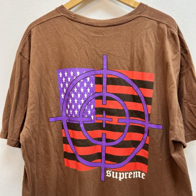 シュプリーム Supreme Tシャツ 半袖 25FW Target Tee ターゲット ロゴ Tシャツ XL 茶 / ブラウン / brown メンズ USED 古着 中古 50161475