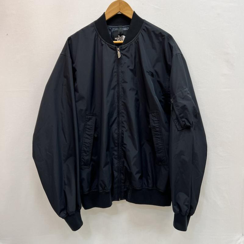 ザノースフェイス THE NORTH FACE ジャケット、上着 ジャンパー、ブルゾン ウォータープルーフ ボンバージャケット NP12437 MA-1 XL 黒 / ブラック / black メンズ USED 古着 中古 50161481