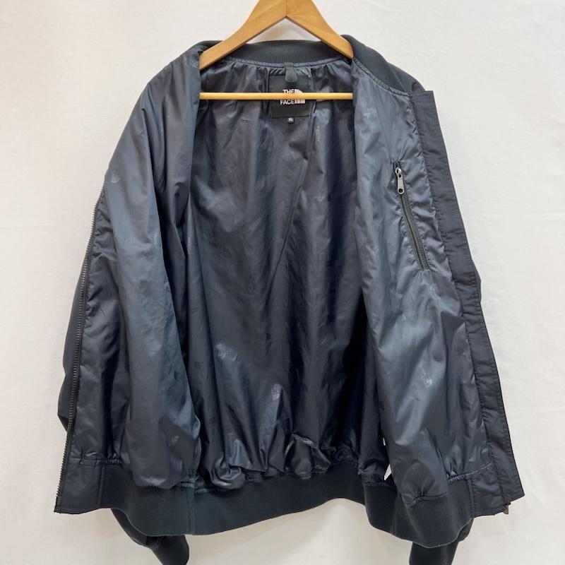 ザノースフェイス THE NORTH FACE ジャケット、上着 ジャンパー、ブルゾン ウォータープルーフ ボンバージャケット NP12437 MA-1 XL 黒 / ブラック / black メンズ USED 古着 中古 50161481
