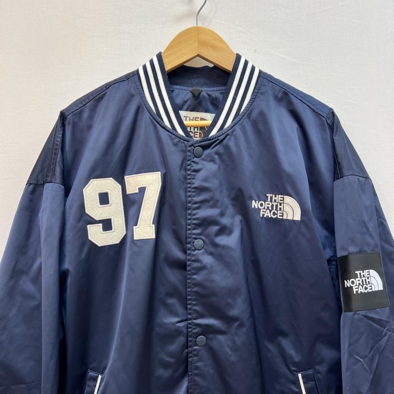 ザノースフェイス THE NORTH FACE ジャケット、上着 ジャンパー、ブルゾン SPORTY BOMBER JACKET NJ3BR03J スタジャン XL 紺 / ネイビー / navy メンズ USED 古着 中古 50161483