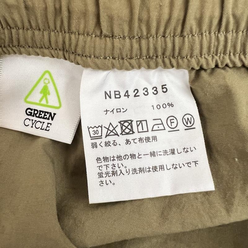 ザノースフェイス THE NORTH FACE パンツ ショートパンツ NB42335 ナイロン バーサタイル ショーツ XL カーキ / カーキ / khaki メンズ USED 古着 中古 50161486