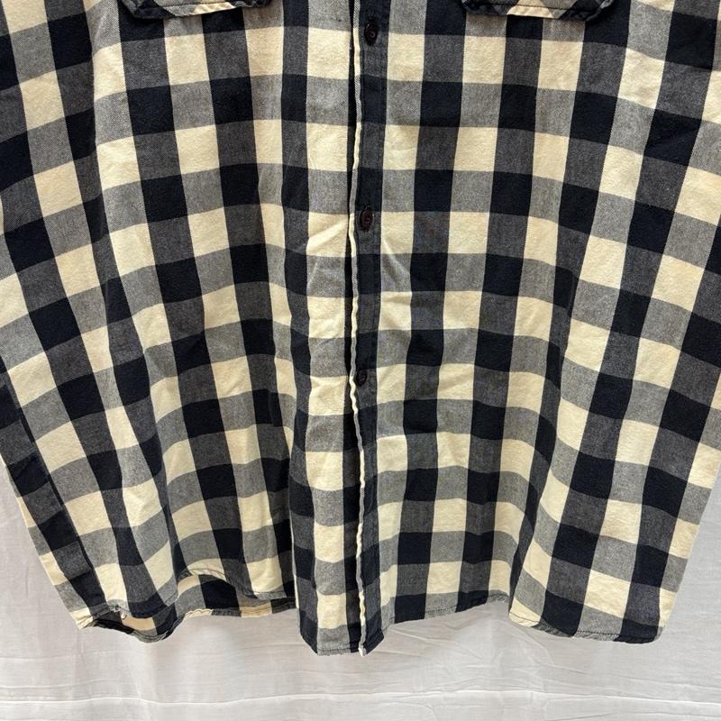 ステューシー STUSSY シャツ、ブラウス 半袖 インド製 バッファローチェック ビッグサイズ 半袖 シャツ XL メンズ USED 古着 中古 50161496