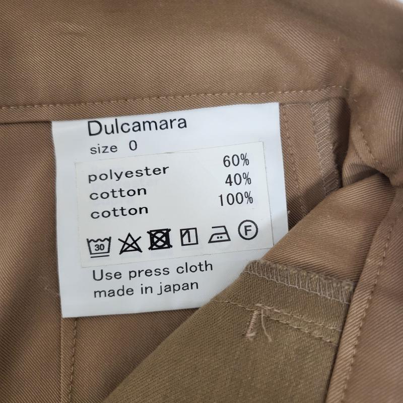 ドゥルカマラ Dulcamara パンツ スラックス サイズO 無地 ブラウン スラックス - レディース USED 古着 中古 50161501