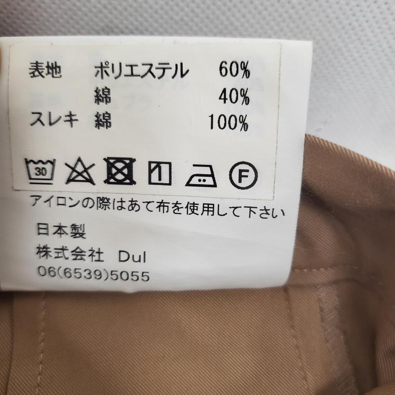 ドゥルカマラ Dulcamara パンツ スラックス サイズO 無地 ブラウン スラックス - レディース USED 古着 中古 50161501