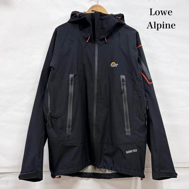 ロウアルパイン Lowe alpine ジャケット、上着 ジャンパー、ブルゾン WILDERNESS GTX JACKET GORE-TEX ゴアテックス ナイロンジャケット マウンテンパーカー ロゴ LFMX12201 - ロゴ、文字 X プリント 黒 / ブラック / black X 灰 / グレー / gray X 橙 / オレンジ / orange メンズ USED 古着 中古 50161502