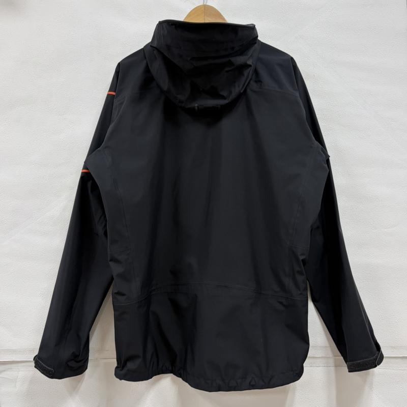 ロウアルパイン Lowe alpine ジャケット、上着 ジャンパー、ブルゾン WILDERNESS GTX JACKET GORE-TEX ゴアテックス ナイロンジャケット マウンテンパーカー ロゴ LFMX12201 - ロゴ、文字 X プリント 黒 / ブラック / black X 灰 / グレー / gray X 橙 / オレンジ / orange メンズ USED 古着 中古 50161502