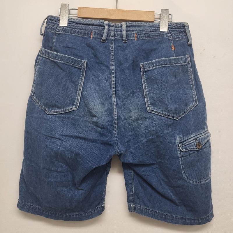 フォーティーファイブアールピーエム 45RPM パンツ ショートパンツ コットンデニムハーフパンツ インディゴ サイズ30 30インチ メンズ USED 古着 中古 50161505