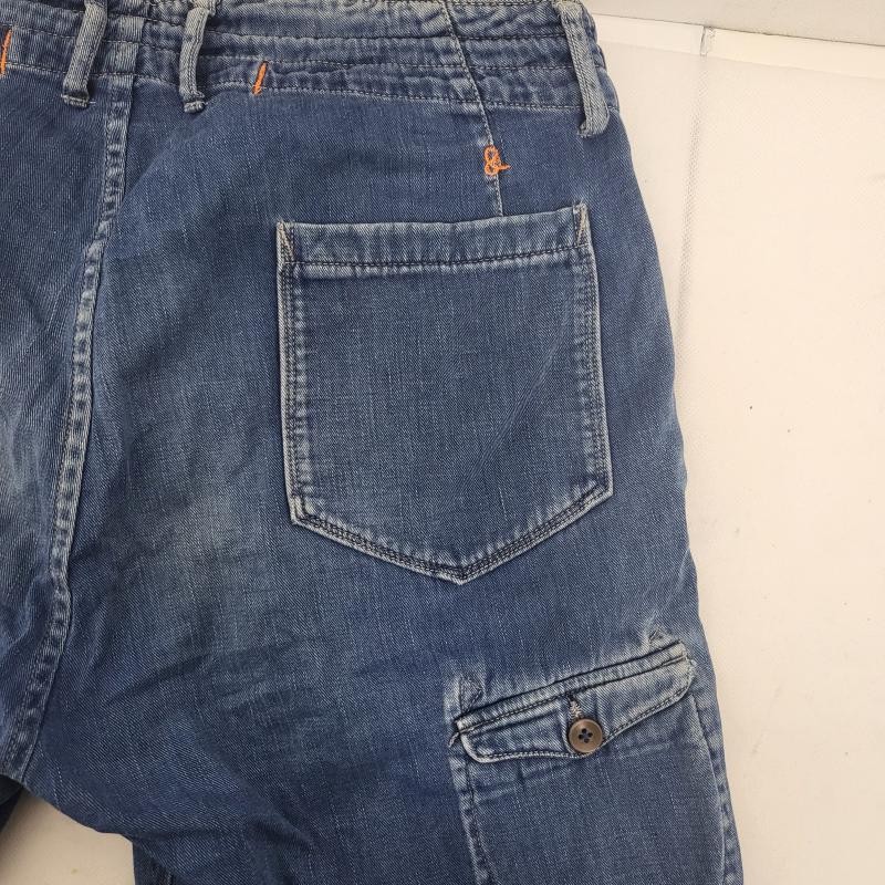 フォーティーファイブアールピーエム 45RPM パンツ ショートパンツ コットンデニムハーフパンツ インディゴ サイズ30 30インチ メンズ USED 古着 中古 50161505