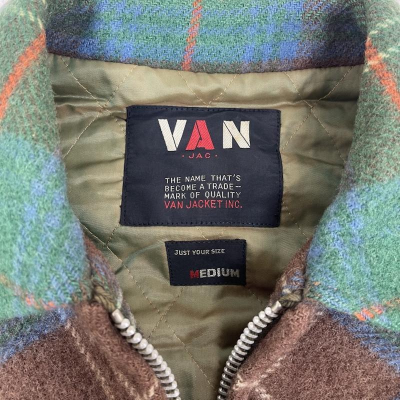 バン VAN ジャケット、上着 ジャンパー、ブルゾン ヴィンテージ ウール チェック コート タータン チェック柄 ジャケット マルチカラー / マルチカラー / multicolor メンズ USED 古着 中古 50161507