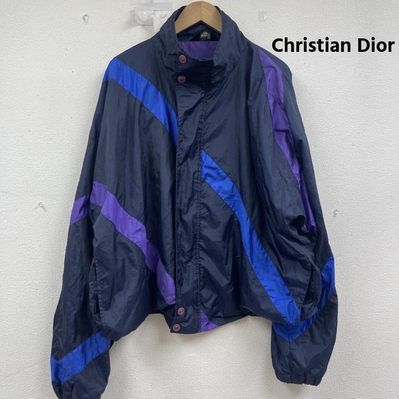 クリスチャンディオール Christian Dior ジャケット、上着 ジャンパー、ブルゾン 80s 90s Monsieur ヴィンテージ ナイロン ジャケット XL 紫 / パープル / purple メンズ USED 古着 中古 50161510