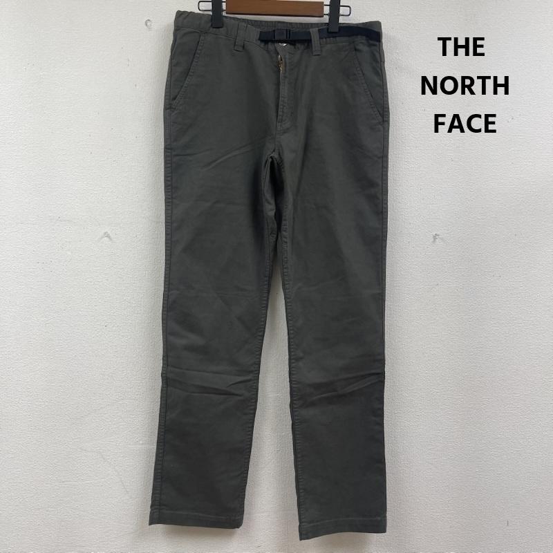 ザノースフェイス THE NORTH FACE パンツ チノパン ウェビングベルト チノパン ワイド パンツ nb81309 L 緑 / グリーン / green メンズ USED 古着 中古 50161513