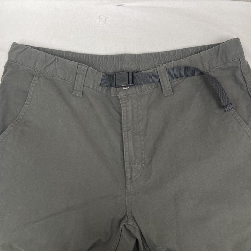 ザノースフェイス THE NORTH FACE パンツ チノパン ウェビングベルト チノパン ワイド パンツ nb81309 L 緑 / グリーン / green メンズ USED 古着 中古 50161513