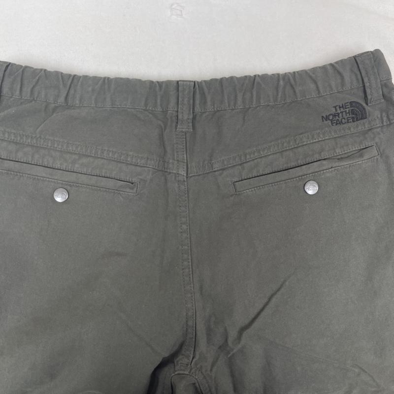 ザノースフェイス THE NORTH FACE パンツ チノパン ウェビングベルト チノパン ワイド パンツ nb81309 L 緑 / グリーン / green メンズ USED 古着 中古 50161513