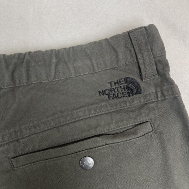 ザノースフェイス THE NORTH FACE パンツ チノパン ウェビングベルト チノパン ワイド パンツ nb81309 L 緑 / グリーン / green メンズ USED 古着 中古 50161513