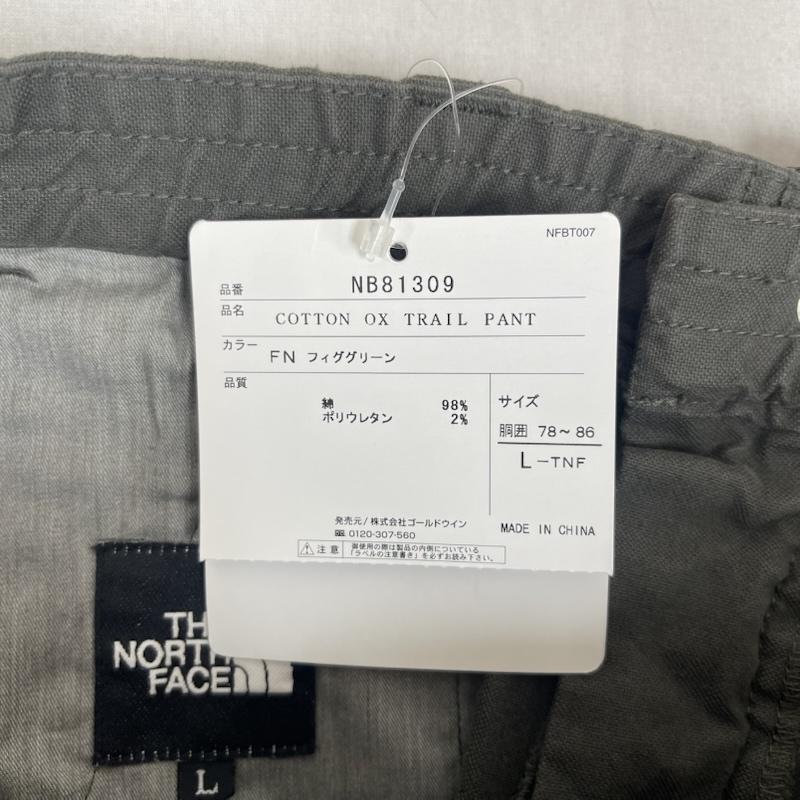 ザノースフェイス THE NORTH FACE パンツ チノパン ウェビングベルト チノパン ワイド パンツ nb81309 L 緑 / グリーン / green メンズ USED 古着 中古 50161513