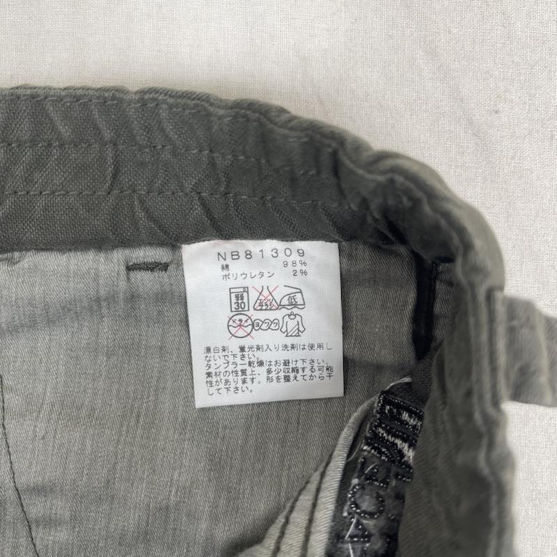 ザノースフェイス THE NORTH FACE パンツ チノパン ウェビングベルト チノパン ワイド パンツ nb81309 L 緑 / グリーン / green メンズ USED 古着 中古 50161513